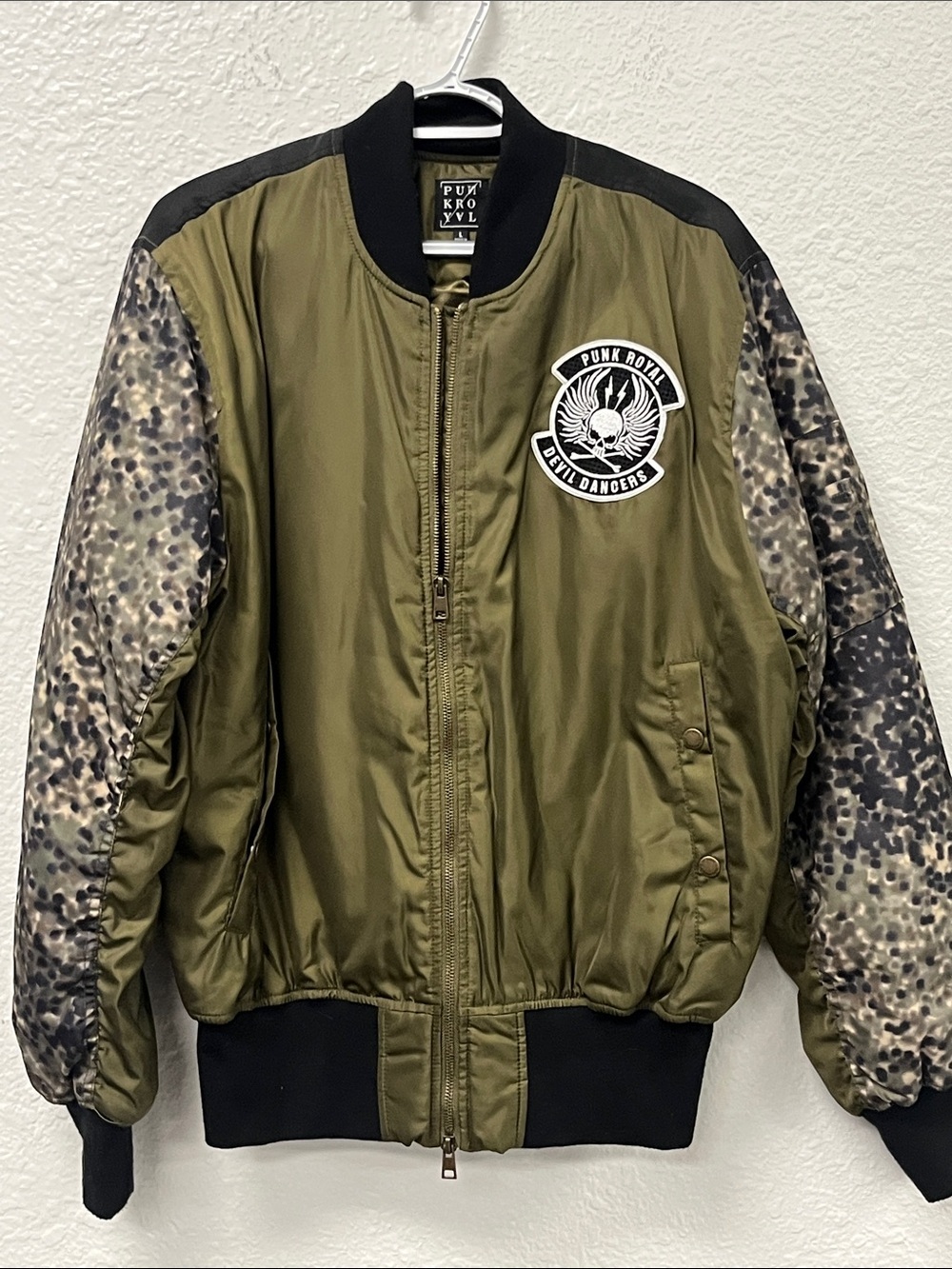 Punk Royal Olive Green Jacket
#1175